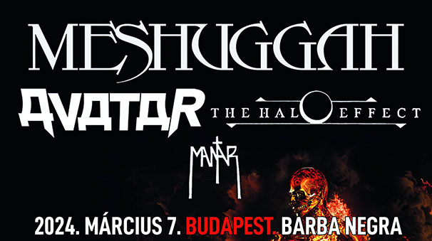 Meshuggah, Avatar, The Halo Effect és Mantar: két turné csap össze a Barbában