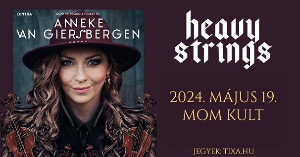 Vasárnap Anneke van Giersbergen koncertezik a MOM Kultban