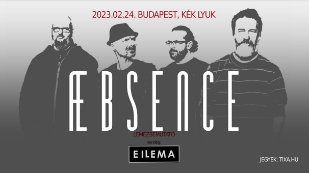 Február 24-én Aebsence lemezbemutató koncert lesz a Kék Yukban