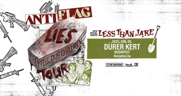 Június elején jön a Dürerbe az Anti-Flag