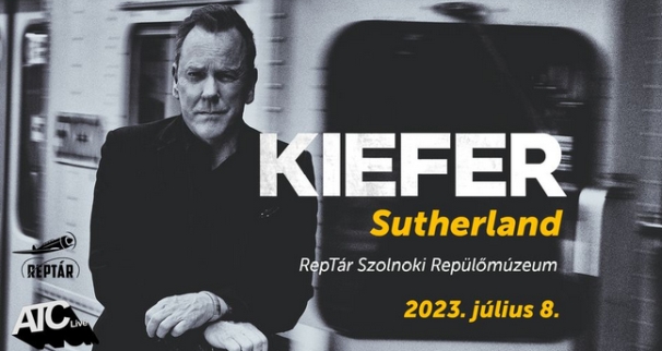 Szolnokon koncertezik Kiefer Sutherland