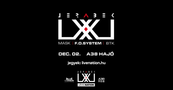 December 2-án Jerabek Csaba jubileumi koncertet ad
