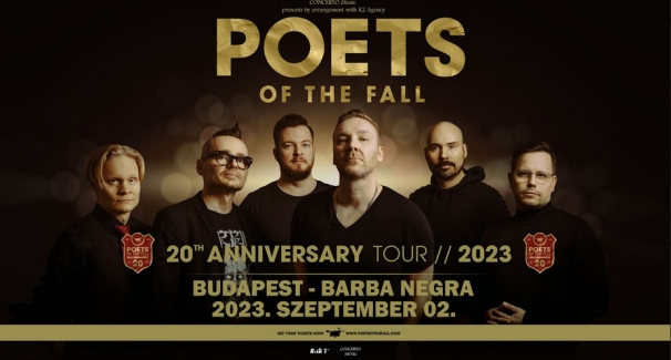 Szeptemberben érkezik Budapestre a Poets Of The Fall