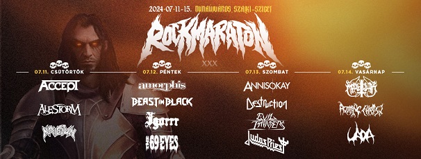 Hardcore-hősök és hazai fellépők serege a Rockmaratonon