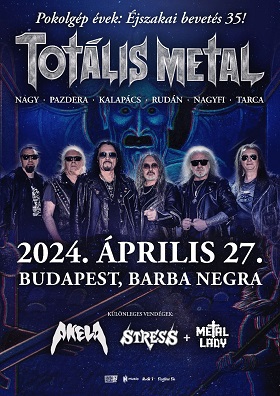 Éjszakai bevetés 35: grandiózus nosztalgiabuli a Totális Metallal