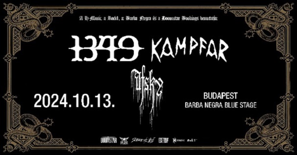 1349 és Kampfar Budapesten