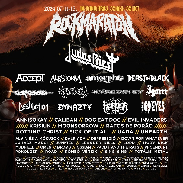 Cavalera, Hypocrisy és Moonsorrow a Rockmaratonon