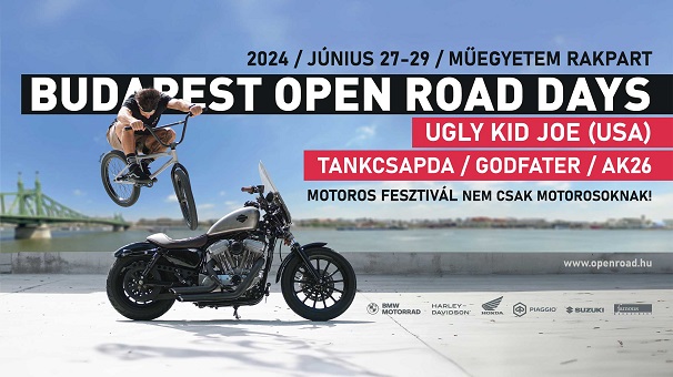 Ugly Kid Joe, Tankcsapda és godfater. a Budapest Open Road Days motorosfesztiválon
