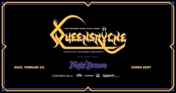 Teljes debütáló EP-vel és The Warninggal érkezik Budapestre a Queensryche