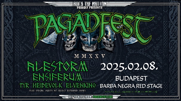 Feléled a Paganfest: Alestorm, Ensiferum, Týr, Heidevolk és Elvenking Budapesten is