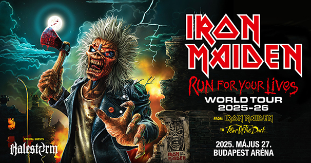 Május 27-én ismét Magyarországon lép fel az Iron Maiden