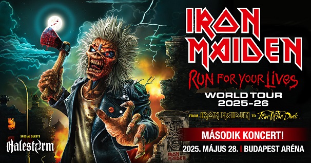 Duplázik az Arénában az Iron Maiden