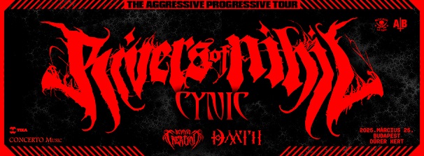 Agresszív progresszív: Rivers Of Nihil, Cynic, Beyond Creation és Dååth Budapesten