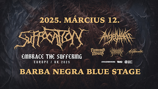 Embrace The Suffering: Suffocation és Angelmaker Budapesten