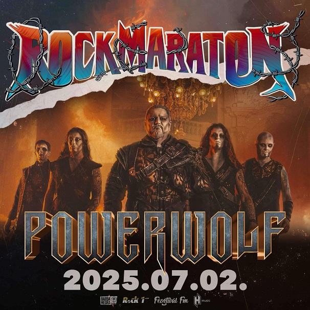 A Powerwolf lesz a 2025-ös Rockmaraton egyik főattrakciója