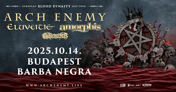 Októberben Arch Enemy, Amorphis és Eluveitie Budapesten