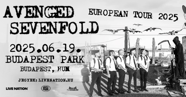 Minden jegy elkelt az Avenged Sevenfold csütörtöki budapesti koncertjére