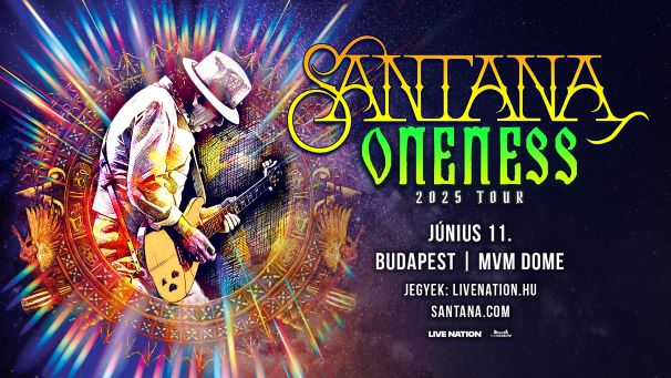 Június 11-én Budapesten lép fel Carlos Santana