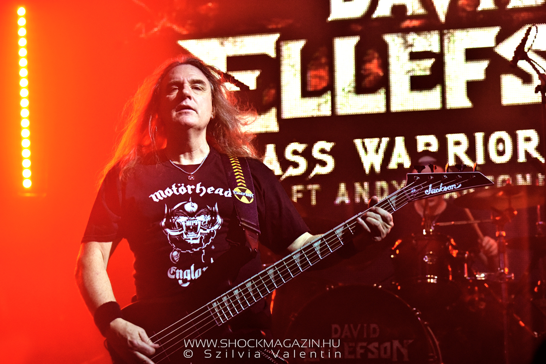 David Ellefson - Bass Warrior Tour ft. Andy Martongelli - Budapest, 2024. március 5.