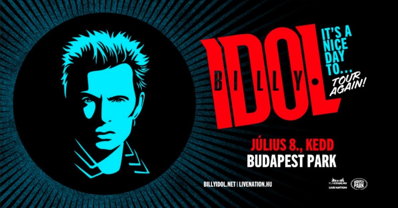 Billy Idol: új lemez, új klipdal, júliusban budapesti koncert
