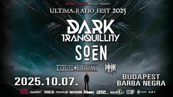 Dark Tranquillity, Soen, Equilibrium és Iotunn Budapesten