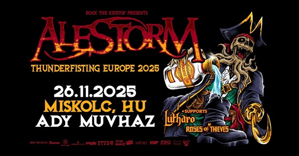 Miskolcon csap bele európai turnéjába az Alestorm
