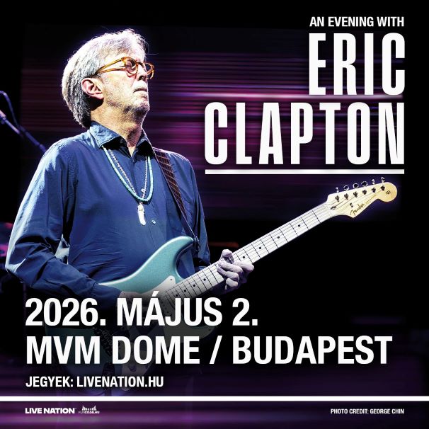 Jövő májusban visszatér Budapestre Eric Clapton