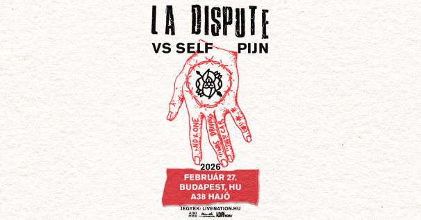 Az A38 Hajóra tér vissza a post-hardcore La Dispute