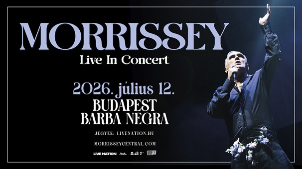 Július 12-én Budapesten lép fel Morrissey
