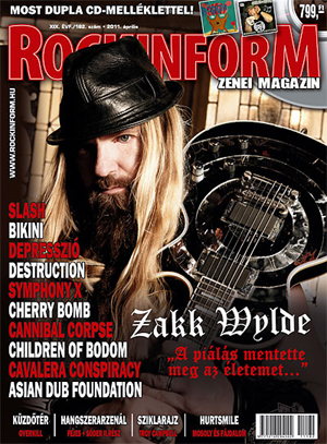 Zakk, Max, Mike és Russell az áprilisi RockinforMban