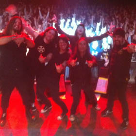 Gene Hoglan az Anthrax beugró dobosa
