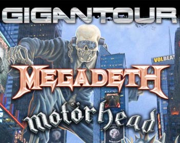 Gigantour 4: Megadeth, Motörhead, Volbeat, Lacuna Coil