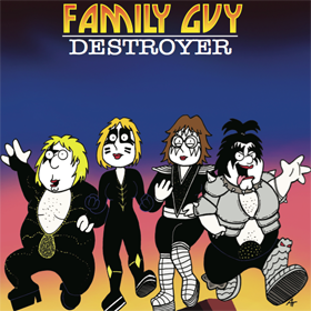 Összebútorozik a KISS és a Family Guy