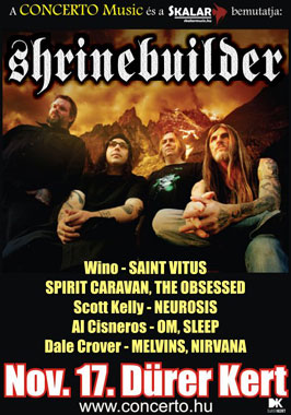 Shrinebuilder, Torn From Earth - Budapest, 2010. november 17.